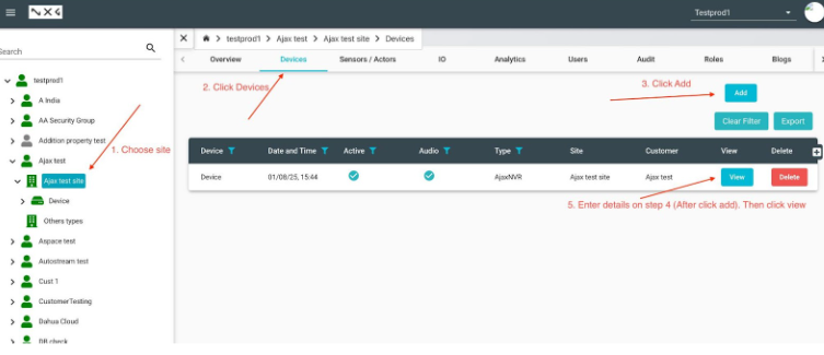 Ajax Device Discovery